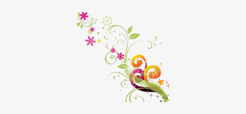 Flowers Vectors Small Png - Vector Flower Background Png, transparent png #193919