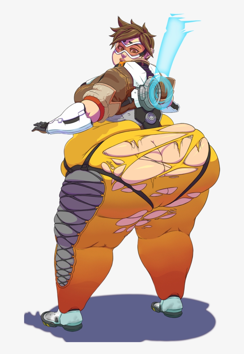 Overweight Overwatch - Overwatch Fat Tracer, transparent png #194049