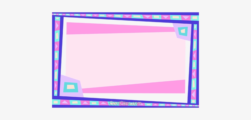 Abstract Royalty Free Vector Clip Art Illustration - Abstract Borders And Frames, transparent png #194180