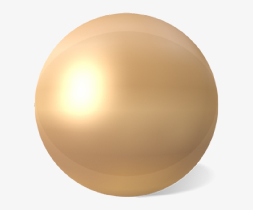 Royalty Free Download Ball Free Images At Clker Com - Golden Pearl Png, transparent png #194899