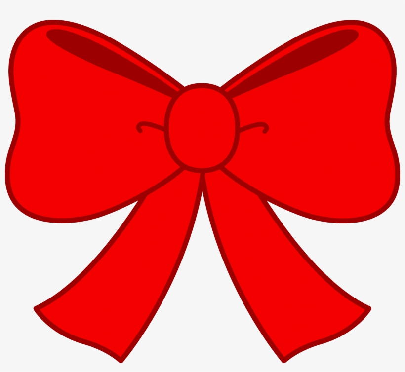 Bow Png High-quality Image - Red Bow Clipart, transparent png #194941