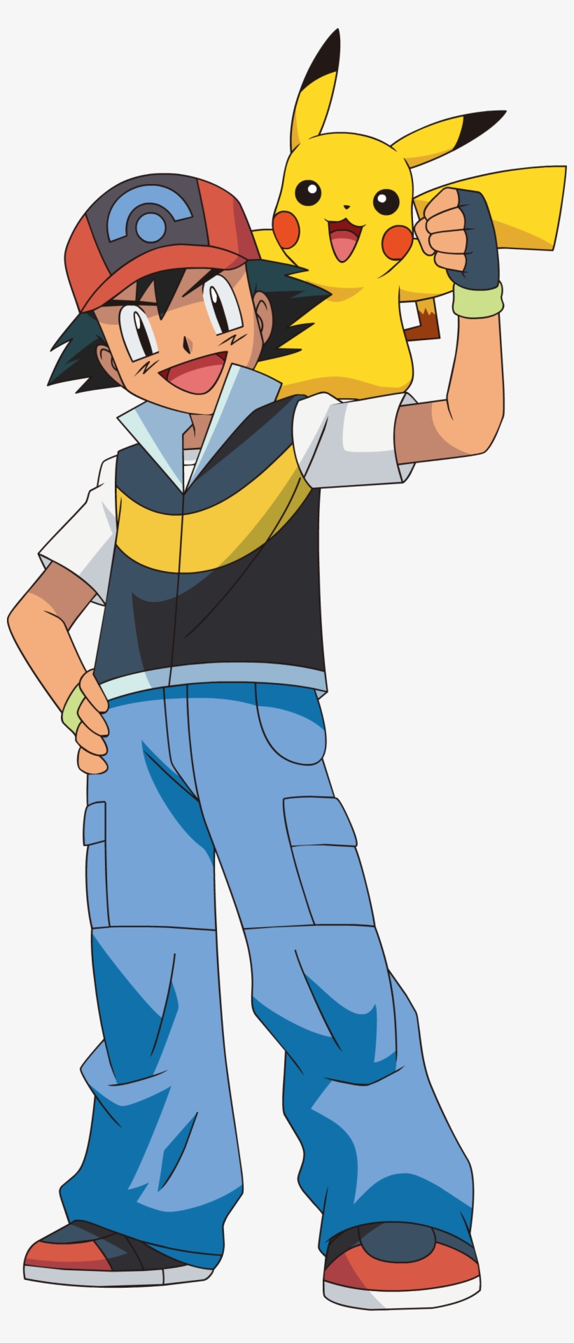 Original File - Pokemon Diamond And Pearl Ash, transparent png #195211