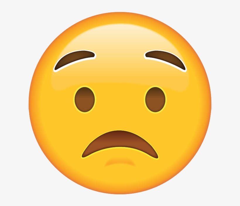 Worried Emoji Feature Angry Emoji Face Png Free Transparent PNG