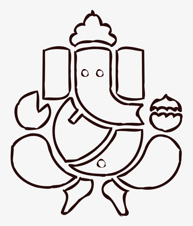 Ganpati Images Clip Art Png Clipart Collection - Clip Art Of Ganesha, transparent png #195467