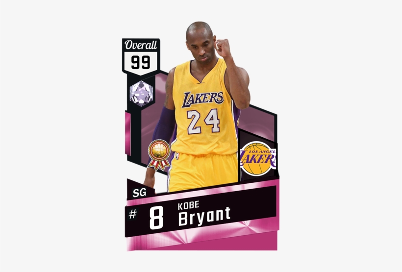 Kobe Bryant - 99 Steph Curry 2k17, transparent png #195794