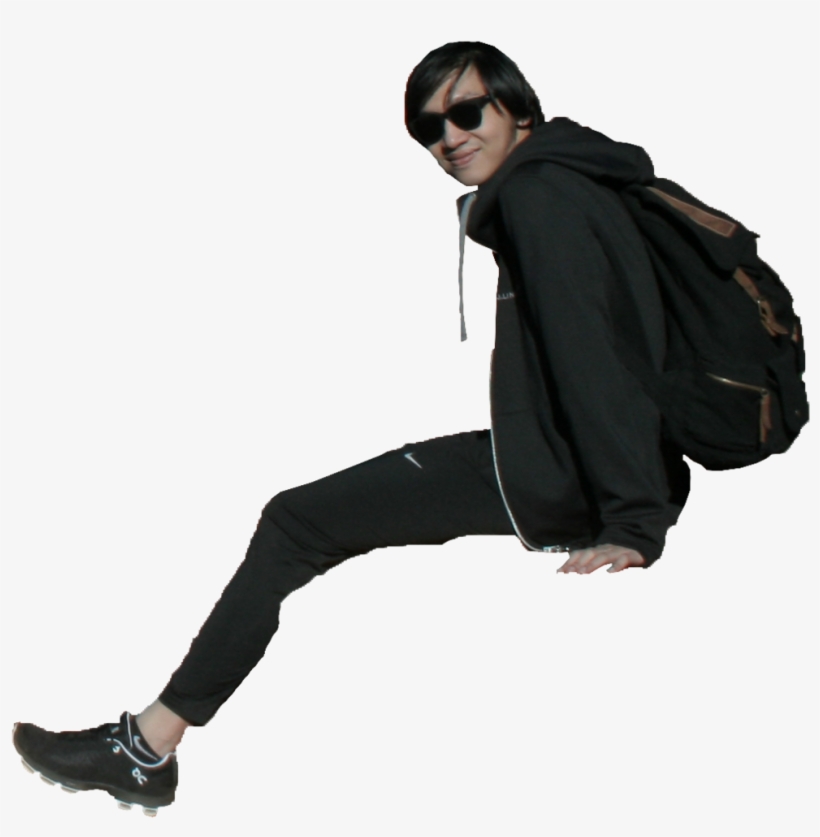 24 Side Sitting - Jumping, transparent png #195941