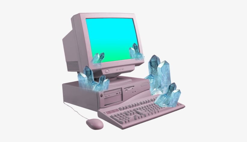 Computer Vaporwave, transparent png #196140