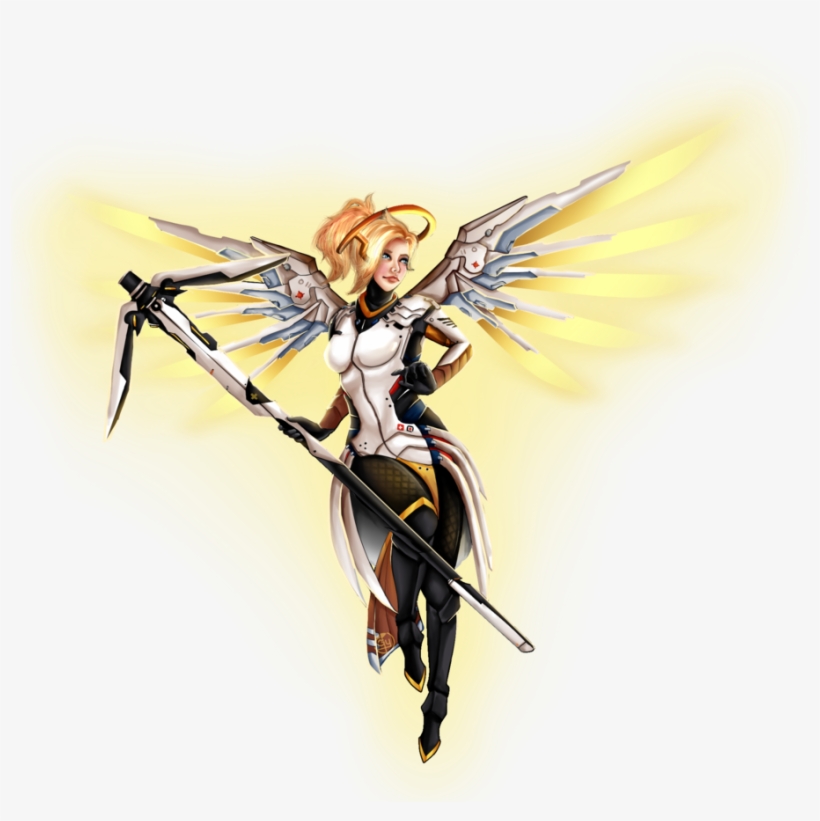 Mercy Overwatch Png, transparent png #196214