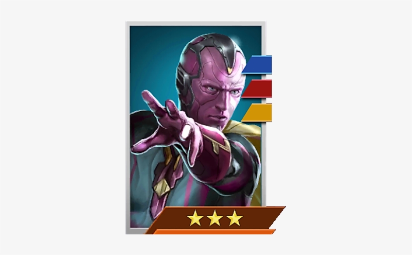 Enemy Vision - Marvel Puzzle Quest Vision, transparent png #196287