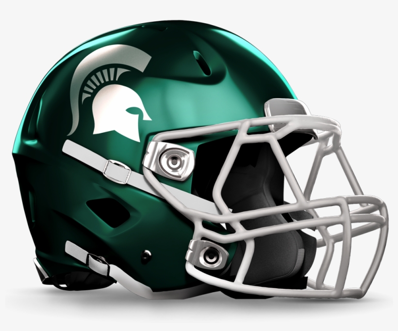 Michigan State Http - Notre Dame Football Helmet Png, transparent png #196288