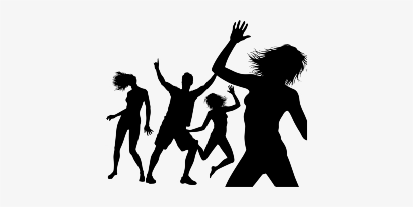 Summer Beach Party, Summer Jam, Hat Party, Silhouette - Dance Party Silhouette Png, transparent png #196564