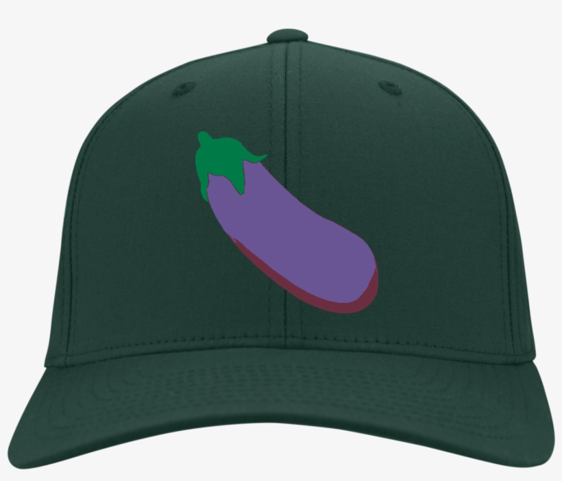 Eggplant Emoji Stc10 Sport-tek Dry Zone Nylon Cap - American Red Line Flex Fit Twill Baseball Cap, transparent png #196631