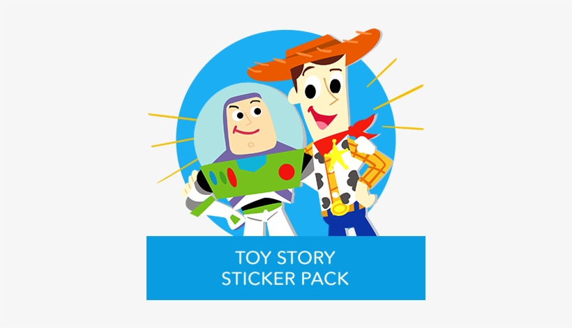 Toy Story - Pixar Stickers Toy Story, transparent png #196886