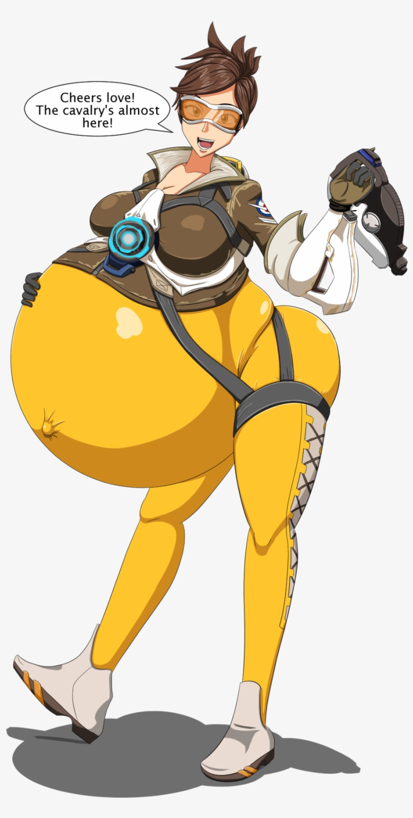 Image Result For Tracer Vore - Tracer Overwatch Drawing, transparent png #196906