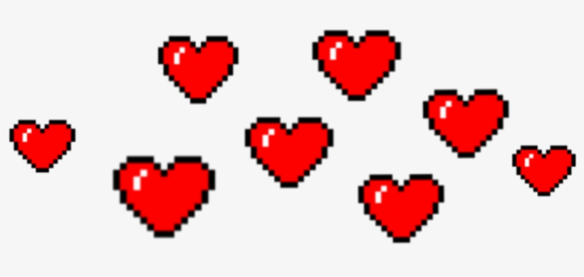 Red Tumblr Png - Red Heart Crown Png, transparent png #197003