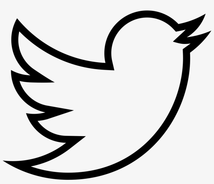 Png File - Twitter Icon Outline Png, transparent png #197053