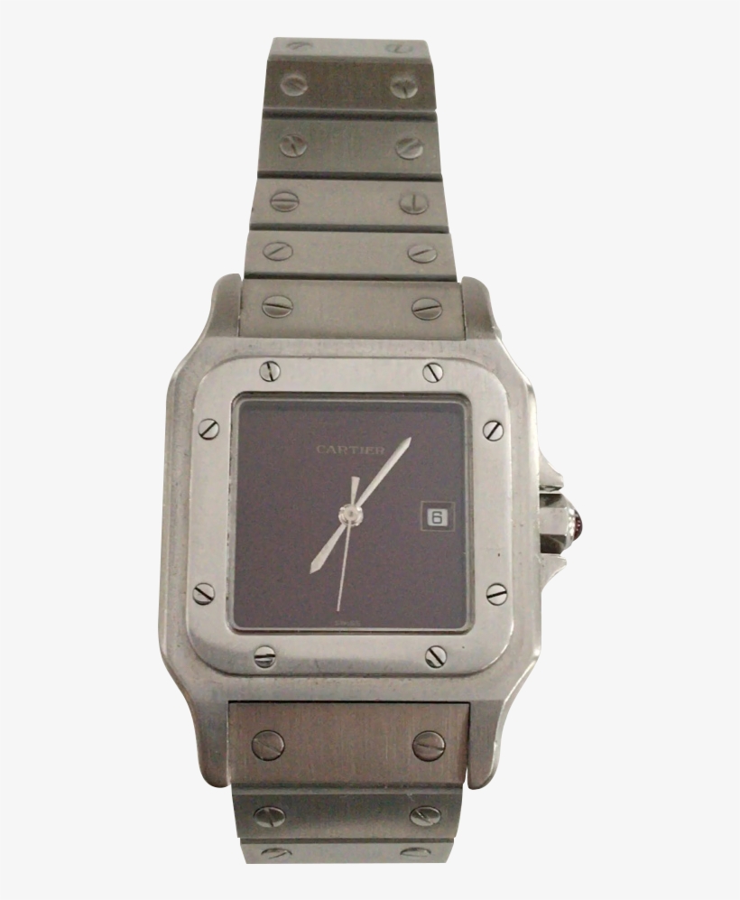 Cartiersantos - Analog Watch, transparent png #197595