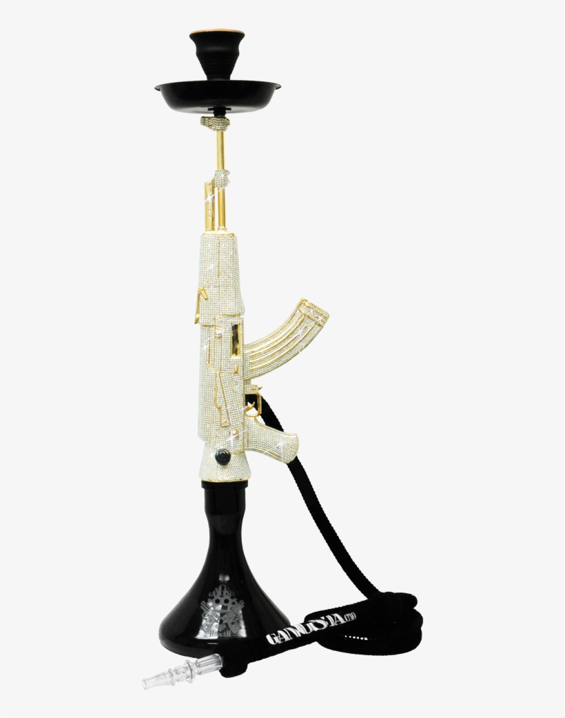 $$$hooter Diamond - “ - Diamond Ak 47 Hookah, transparent png #197618