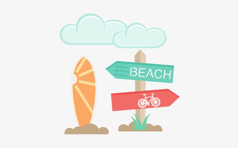 Beach - Cute Beach Clipart, transparent png #197687