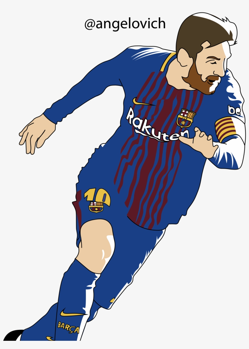 Drawing To Messi - Messi Drawing, transparent png #197802