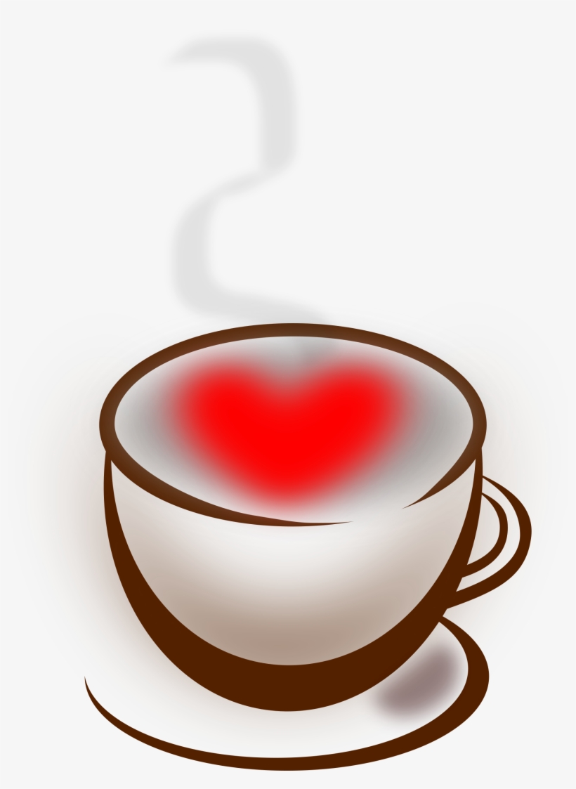 Coffee Clipart Coffee Love - Cafe Con Amor Png, transparent png #197910