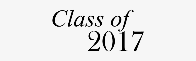 2017 Transparent Senior - Class Of 2017 Png, transparent png #197966