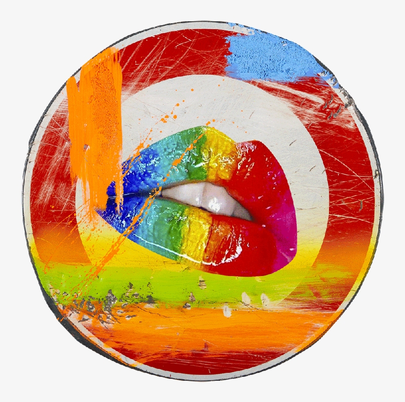 Acrylic, Fluorescent Colors, Dough, Colored Yuta, Waxed - Circle, transparent png #197993