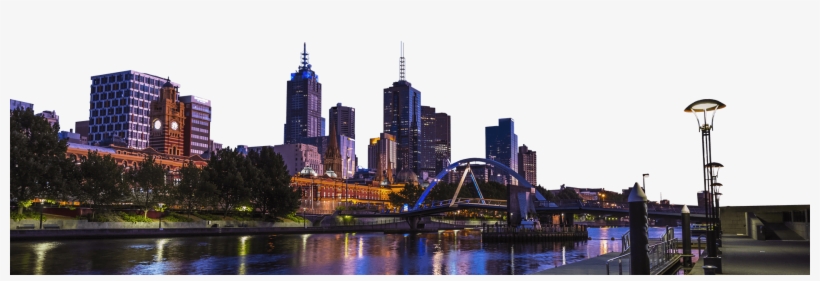 Melbourne City Skyline Png Image - Melbourne City Centre, transparent png #198284