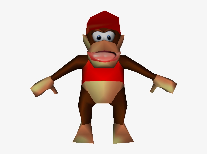 Download Zip Archive - Donkey Kong 64 Model, transparent png #198306