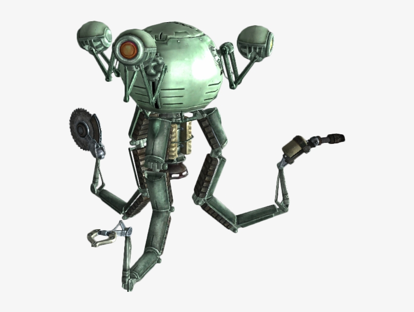 Maintenance Robot - Fallout Robot Png, transparent png #198435