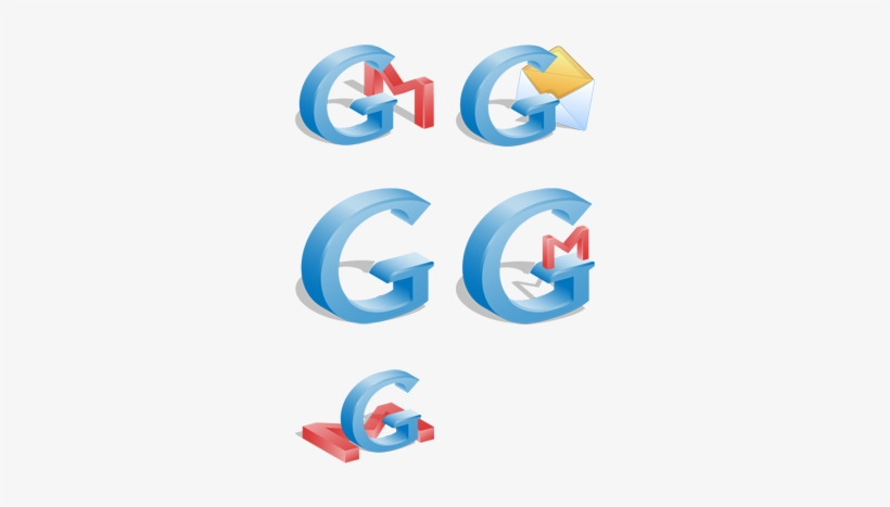 Gmail Icon Pack By Foood - Gmail Icons, transparent png #198542