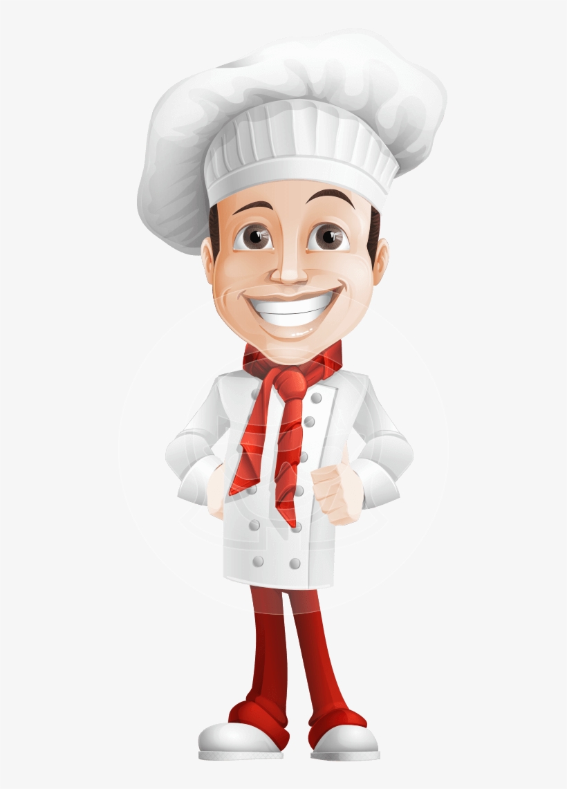 Cartoon Chef Character, transparent png #198621