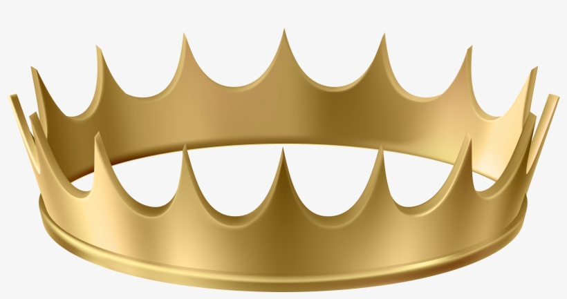 Gold Crown Png Clip - Clip Art, transparent png #198713