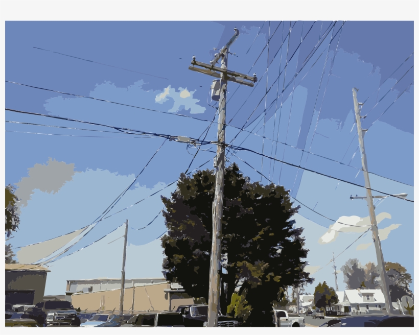 Public Utility Electricity Clip Art Christmas Utility - Clip Art, transparent png #198937