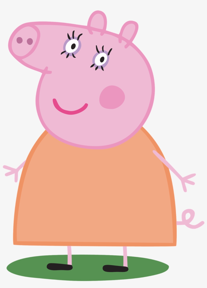 Mummy Pig - Peppa Pig Family Png, transparent png #199404