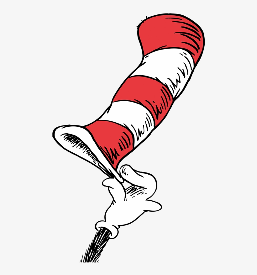 Cat In The Hat - Cat In The Hat Png, transparent png #199546