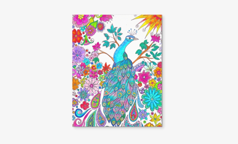 Peacock Blue Poster - Motif, transparent png #199636