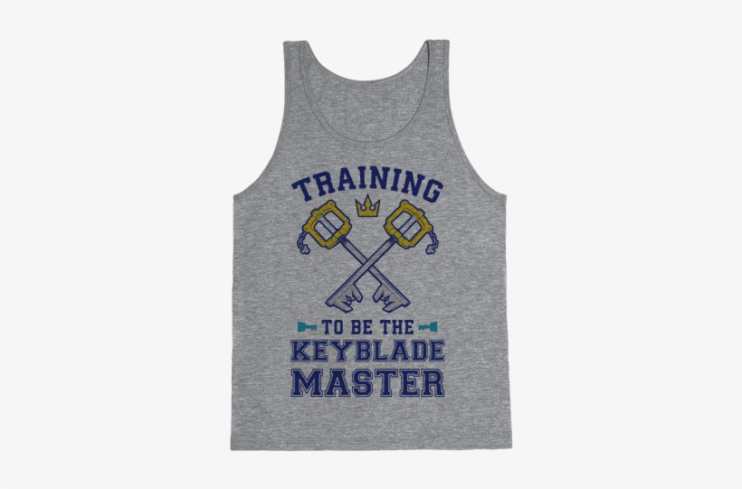 Training To Be The Keyblade Master Tank Top - Somebody Once Told Me T Shirt, transparent png #199892