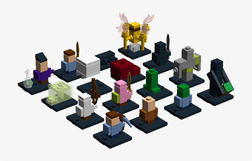 Minecraft Colectable Micro Mobs - Lego Minecraft Custom Micro Mobs, transparent png #1900118