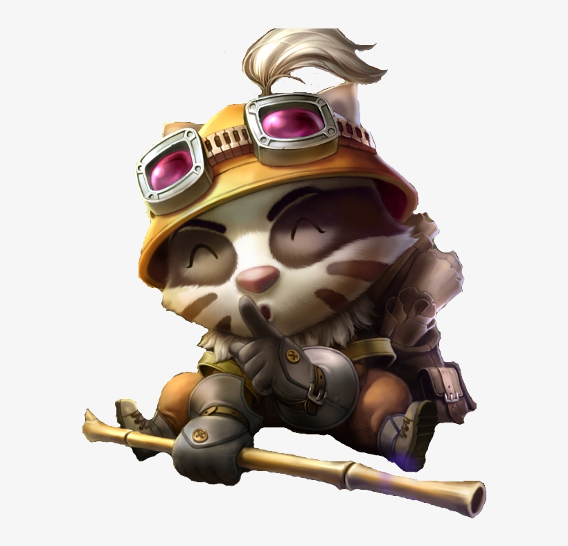 Clip Free Library Captain Teemosfeet Posted This - League Of Legends Png Te...