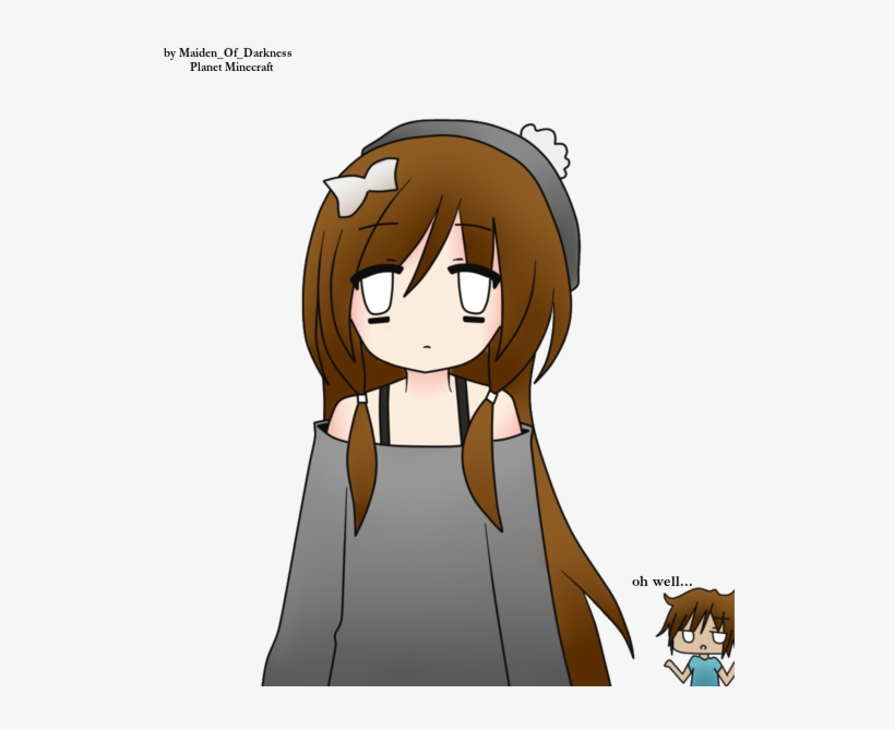 Open Me - Herobrine And His Daughter, transparent png #1900256