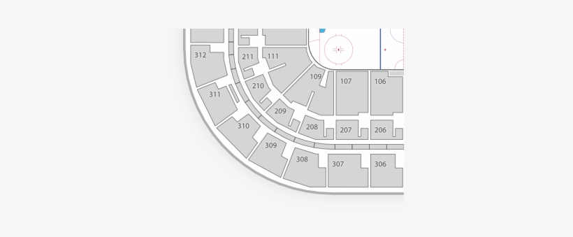 Bell Mts Place Seating Chart Comedy - Times Union Center Section Aa, transparent png #1900943