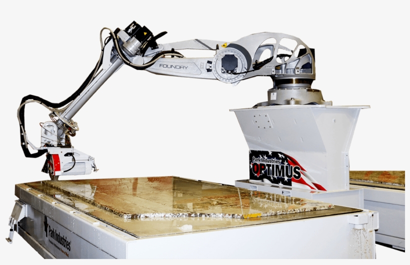 Optimus Robotic Sawjet For Stone And Granite Cutting - Countertop Stone Cutting Machine, transparent png #1900987
