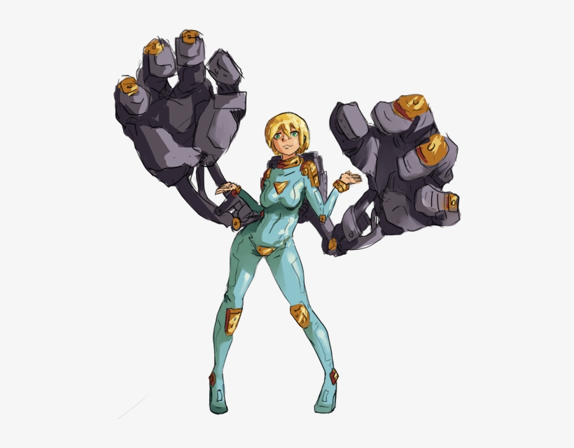 Clip Art Freeuse Robot Arms Sketch By Vins Mousseux - Robot Arm Drawing, transparent png #1901053