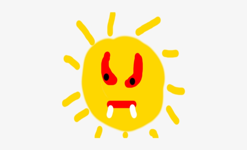 Transparent Sun Evil - Roblox, transparent png #1901144