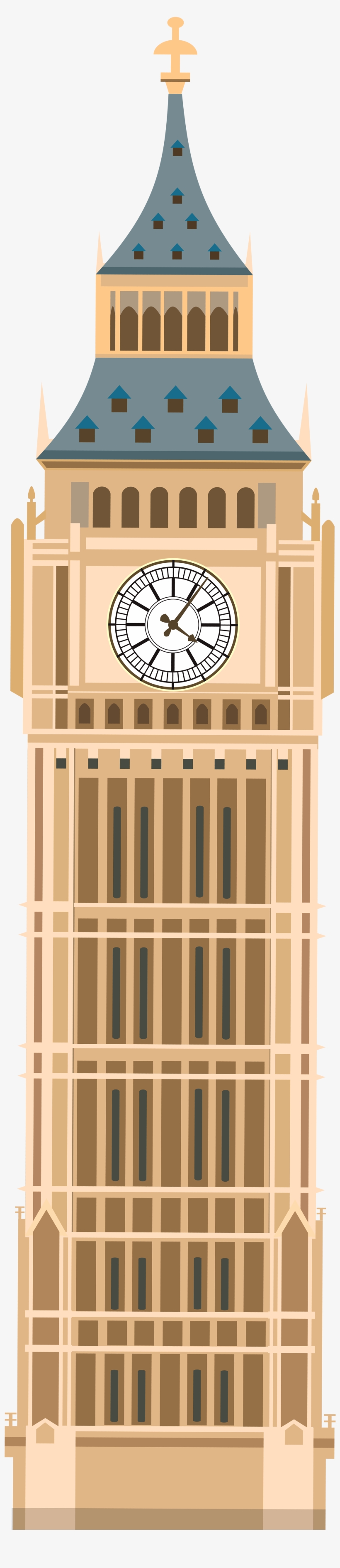 Big Ben Png Clip Art - Big Ben Clipart, transparent png #1901177