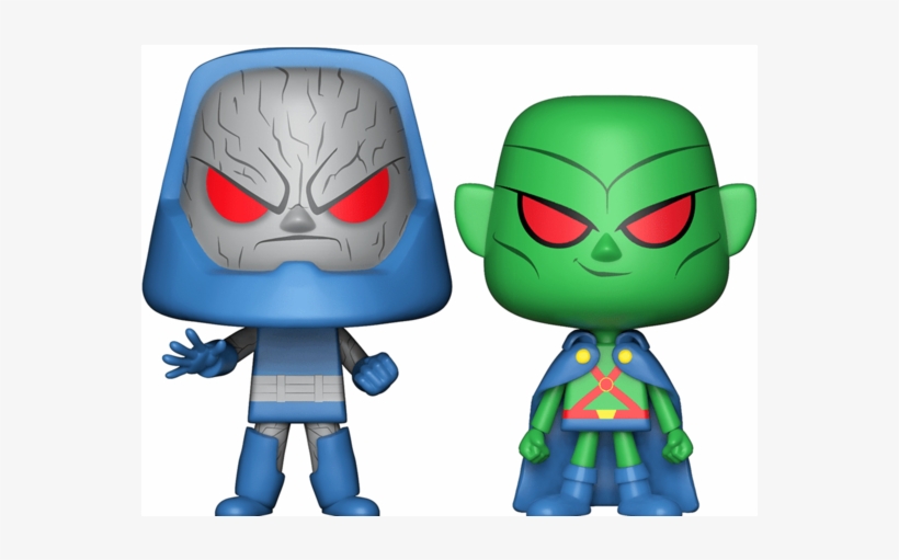 Products/24415 Dc Darkseid Martianmanhunter Vynl Glam - Dc Martian Manhunter And Darkseid Vynl., transparent png #1901263