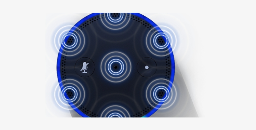 Voicerecognition - Amazon Echo, transparent png #1901286