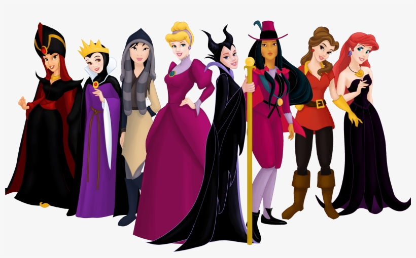 Evil Princesses Png Clipart Picture - Disney Princess Villains, transparent png #1901345