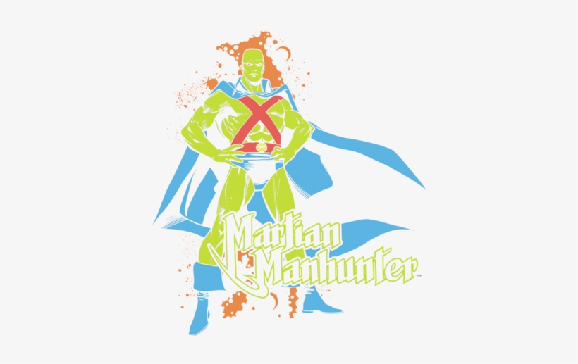 Dc Comics Martian Manhunter Men's Tank - Martian Manhunter [book], transparent png #1901377
